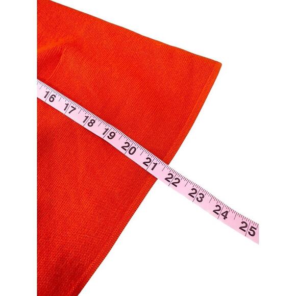 COS Merino Wool Orange A-Line Sweater Jumper Top Womens Medium - Picture 6 of 9